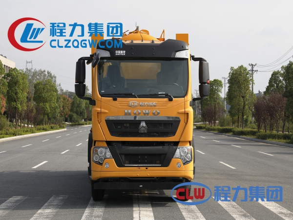 國(guó)六重汽22方清洗吸污車