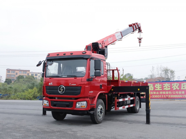 陜汽德龍L3000至尊8噸直臂隨車吊