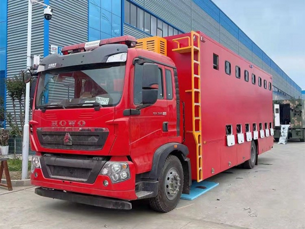 重汽豪沃車載公廁衛(wèi)生間